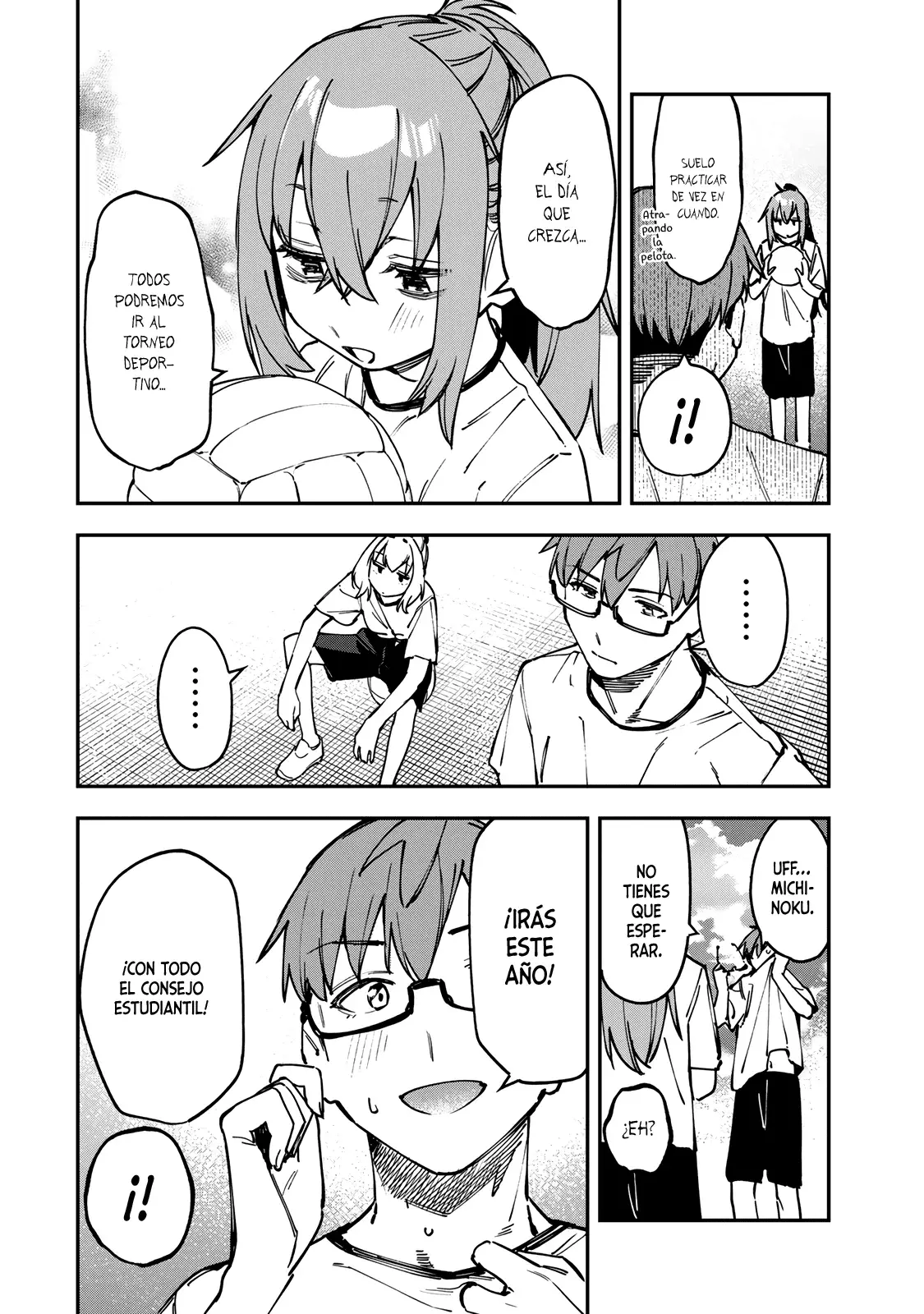Seitokai ni mo Ana wa Aru! Capitulo 100: ¡Juguemos afuera! página 9