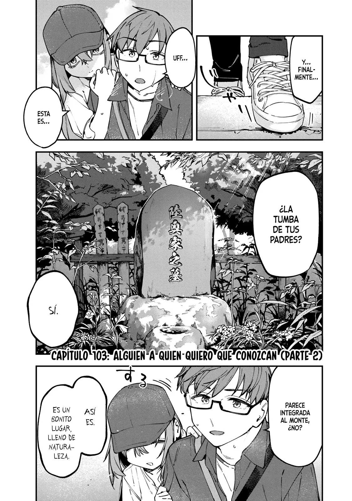 Seitokai ni mo Ana wa Aru! Capitulo 103: Alguien a quien quiero que conozcan (parte 2) página 2