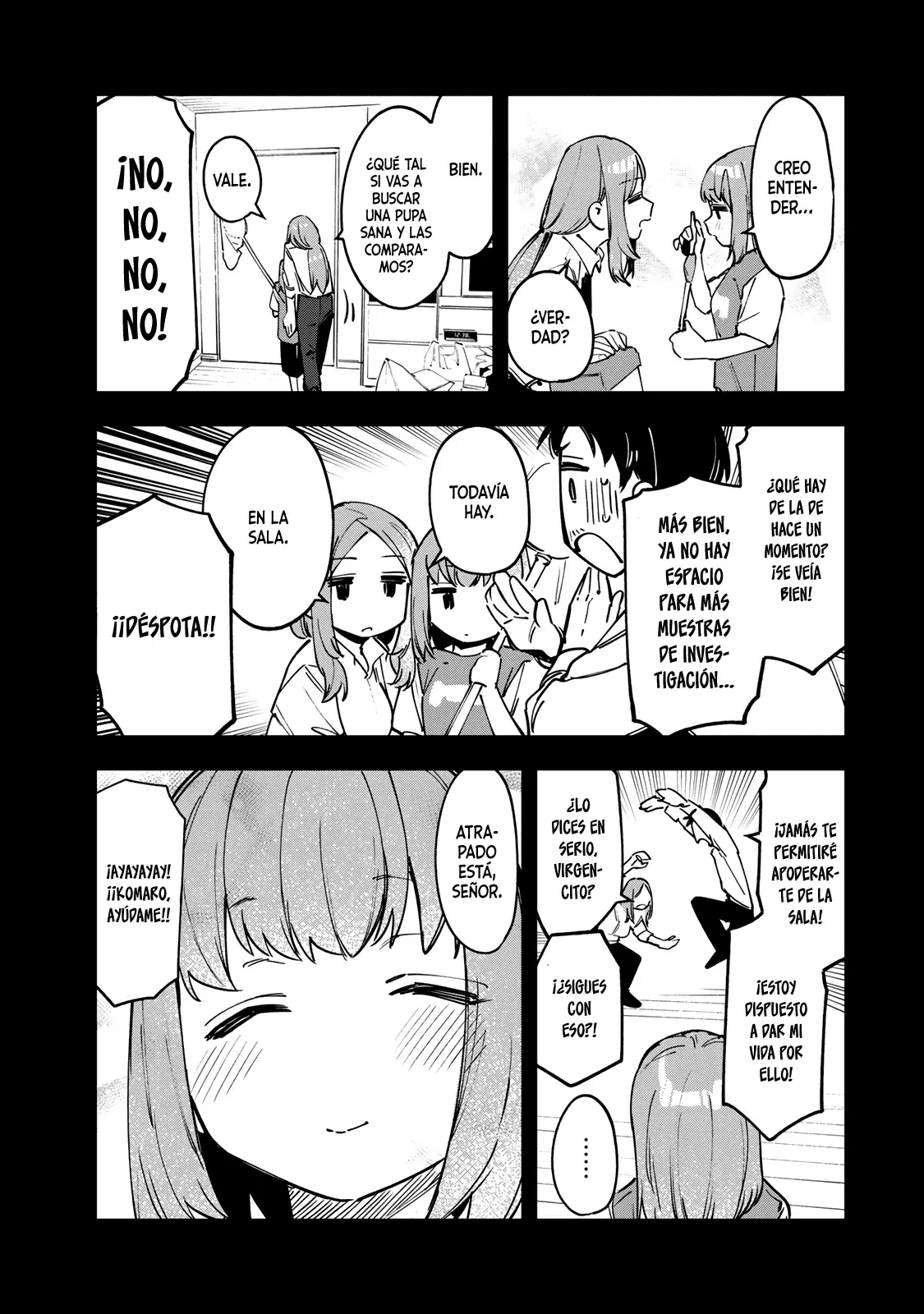 Seitokai ni mo Ana wa Aru! Capitulo 104: El mundo de Komaro 2 página 6