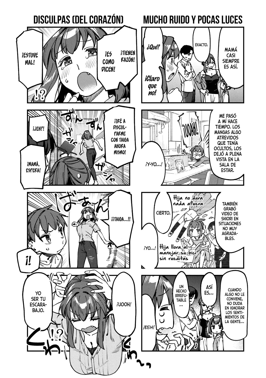 Seitokai ni mo Ana wa Aru! Capitulo 106: La fase rebelde de Taiga página 6