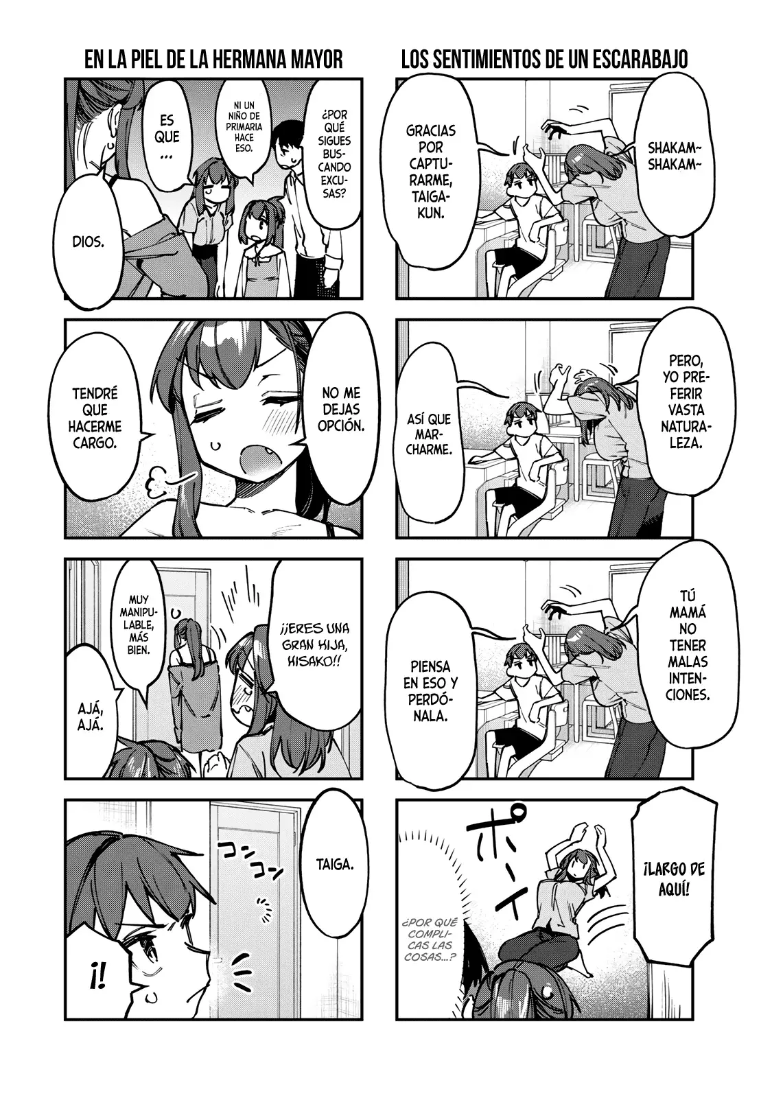 Seitokai ni mo Ana wa Aru! Capitulo 106: La fase rebelde de Taiga página 7