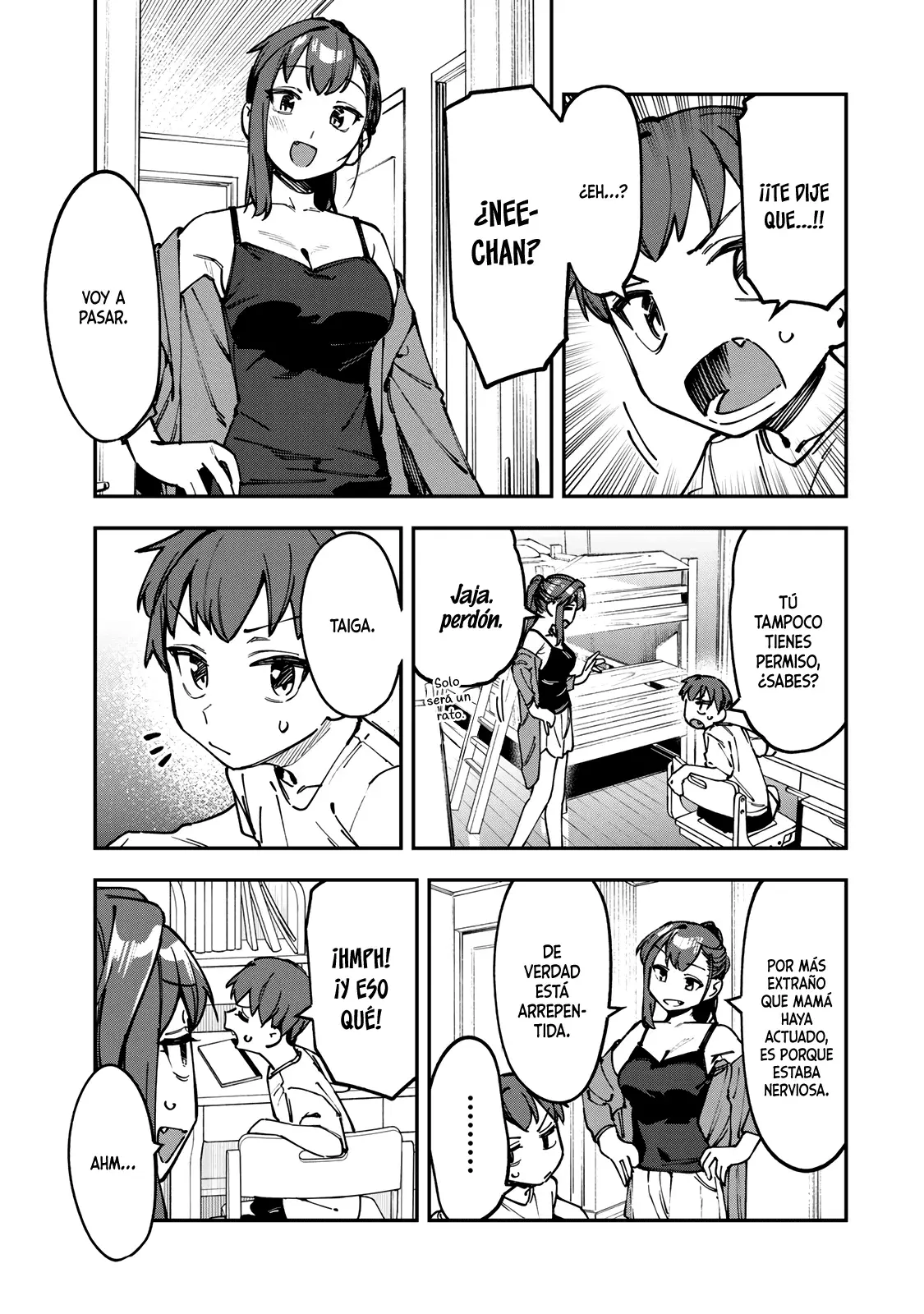Seitokai ni mo Ana wa Aru! Capitulo 106: La fase rebelde de Taiga página 8