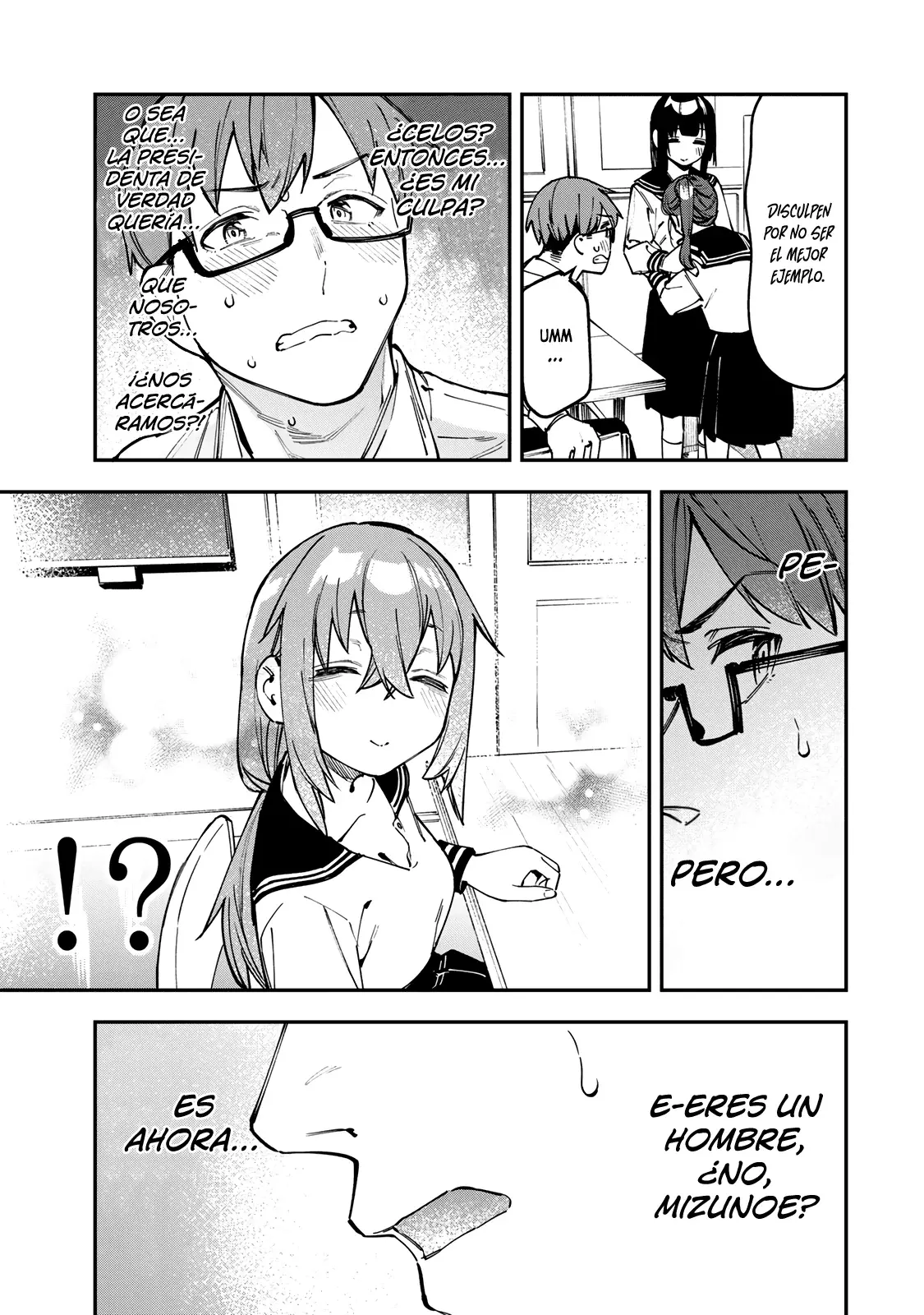 Seitokai ni mo Ana wa Aru! Capitulo 107: El avance de cada uno página 8
