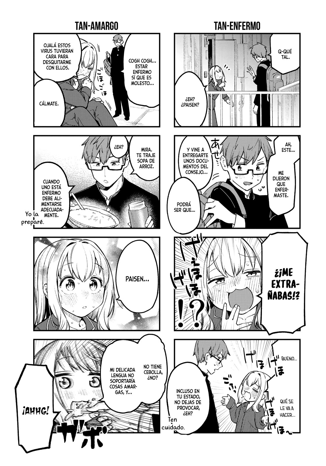 Seitokai ni mo Ana wa Aru! Capitulo 11: Tan-chan está enfermo página 4