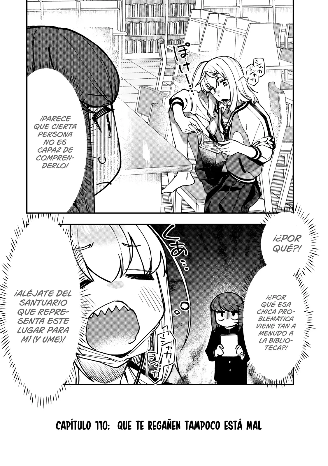 Seitokai ni mo Ana wa Aru! Capitulo 110: Que te regañen tampoco está mal página 3