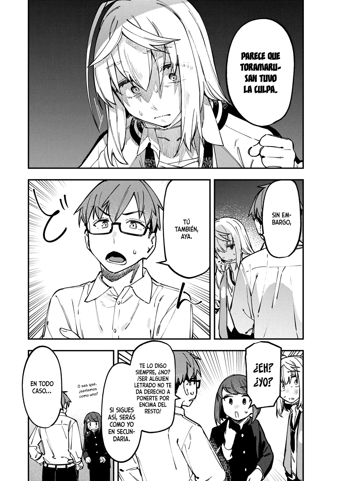 Seitokai ni mo Ana wa Aru! Capitulo 110: Que te regañen tampoco está mal página 7