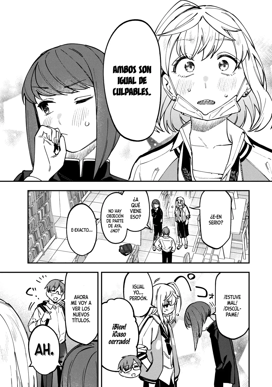 Seitokai ni mo Ana wa Aru! Capitulo 110: Que te regañen tampoco está mal página 8