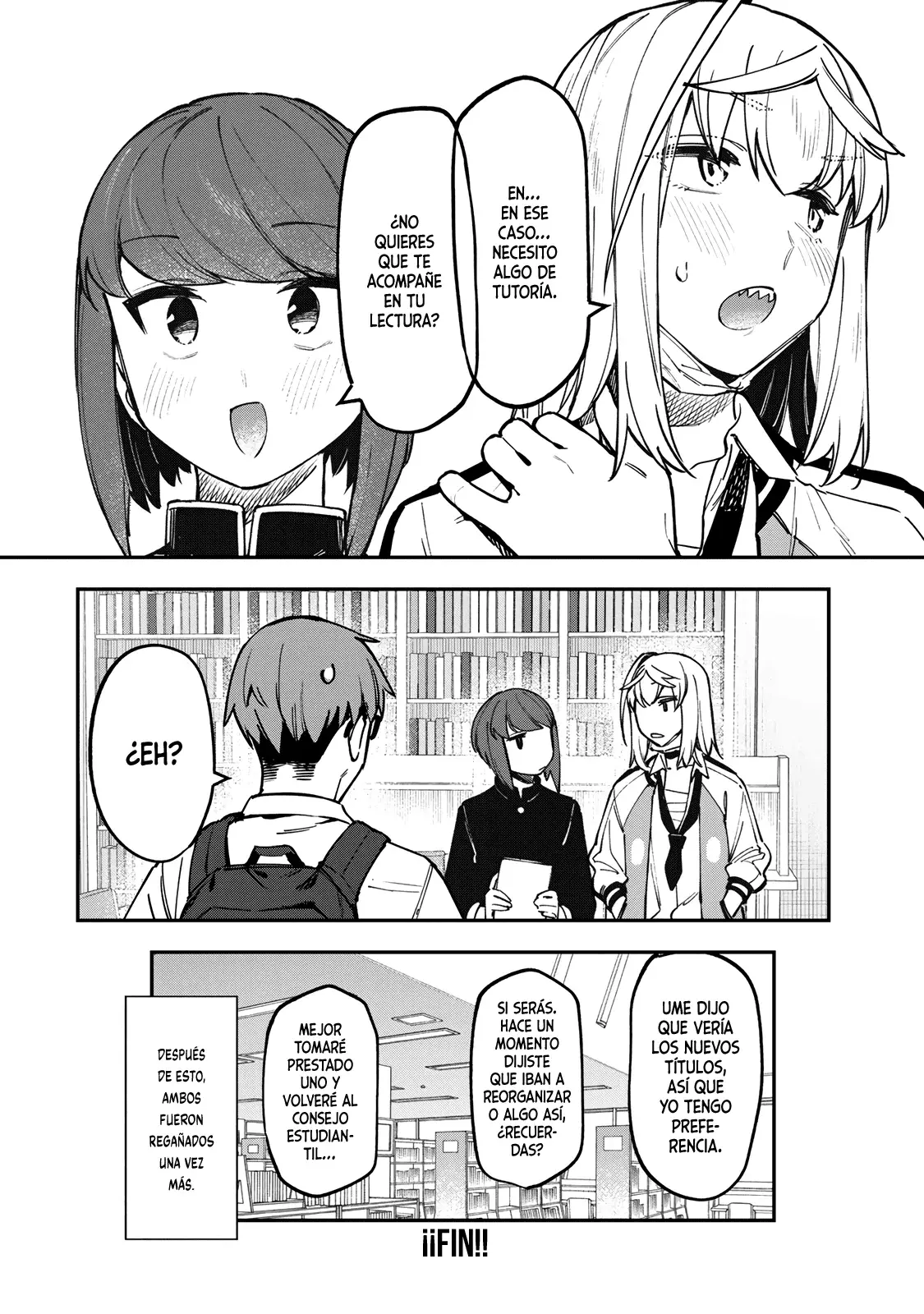 Seitokai ni mo Ana wa Aru! Capitulo 110: Que te regañen tampoco está mal página 9