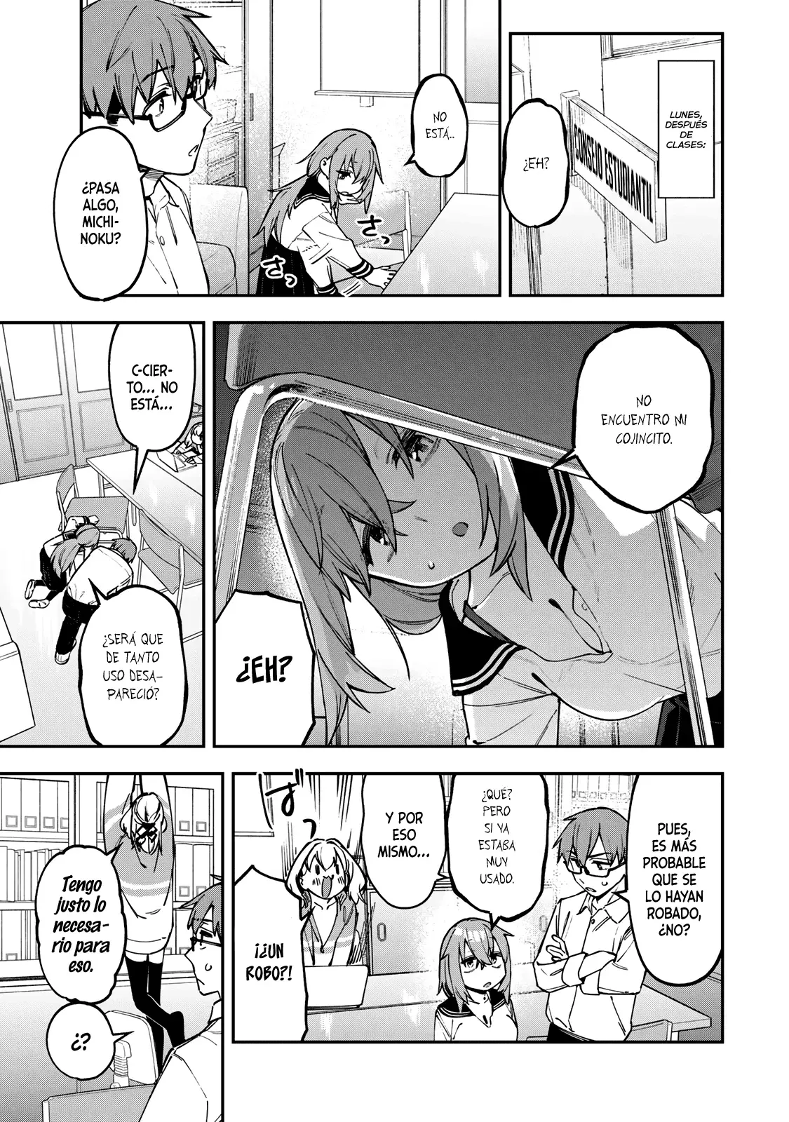 Seitokai ni mo Ana wa Aru! Capitulo 111: Espiemos al consejo estudiantil página 2