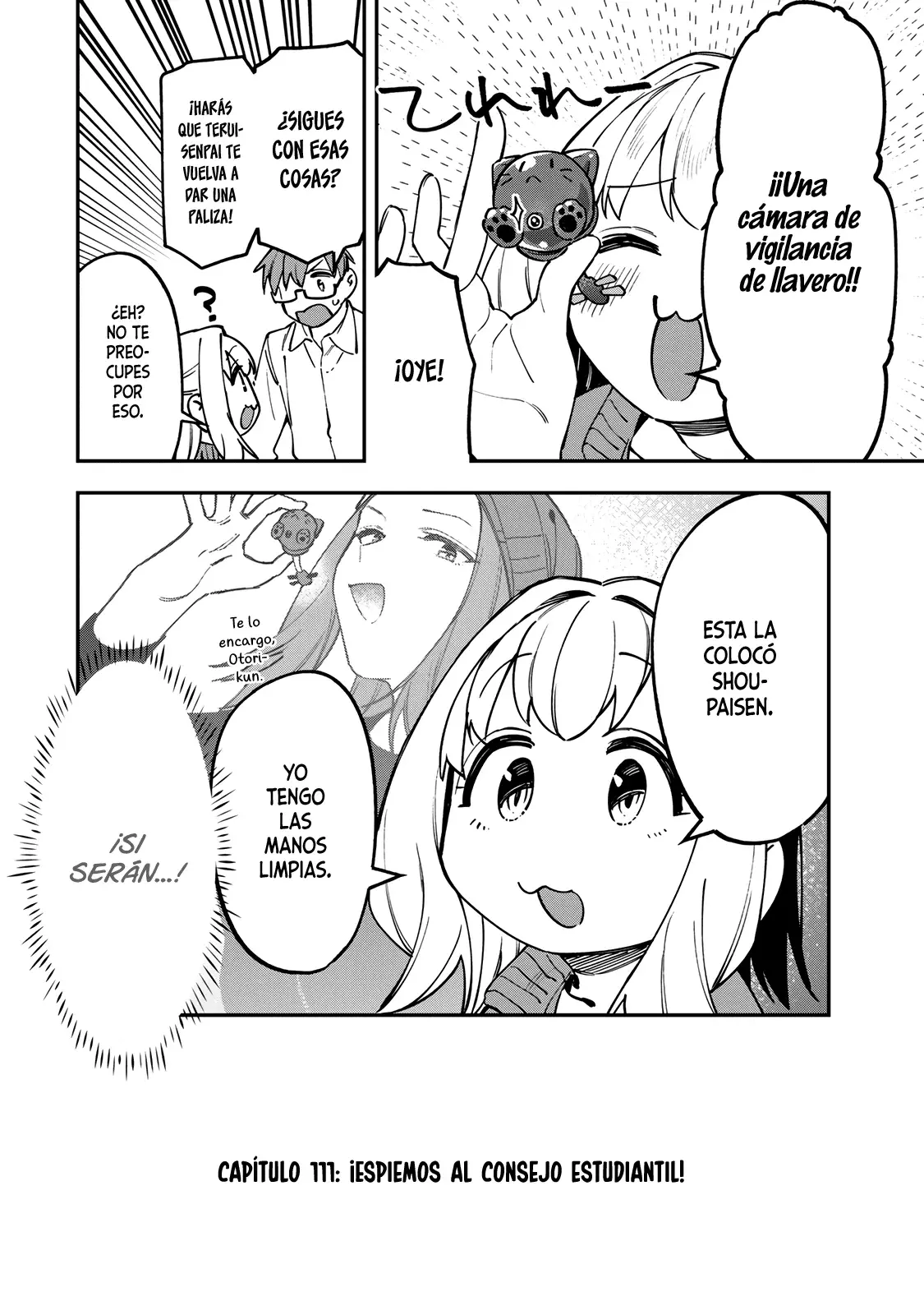 Seitokai ni mo Ana wa Aru! Capitulo 111: Espiemos al consejo estudiantil página 3