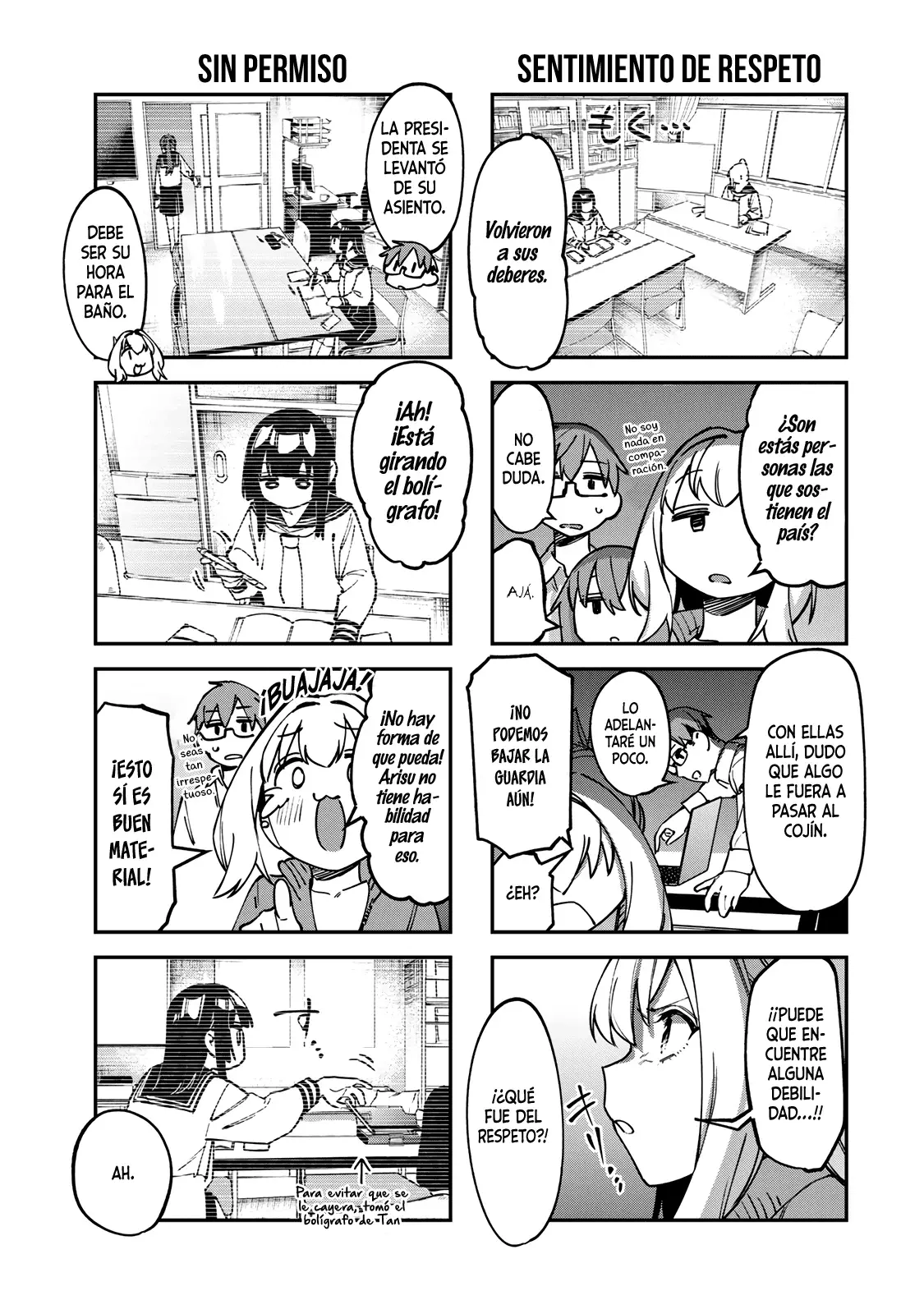 Seitokai ni mo Ana wa Aru! Capitulo 111: Espiemos al consejo estudiantil página 6
