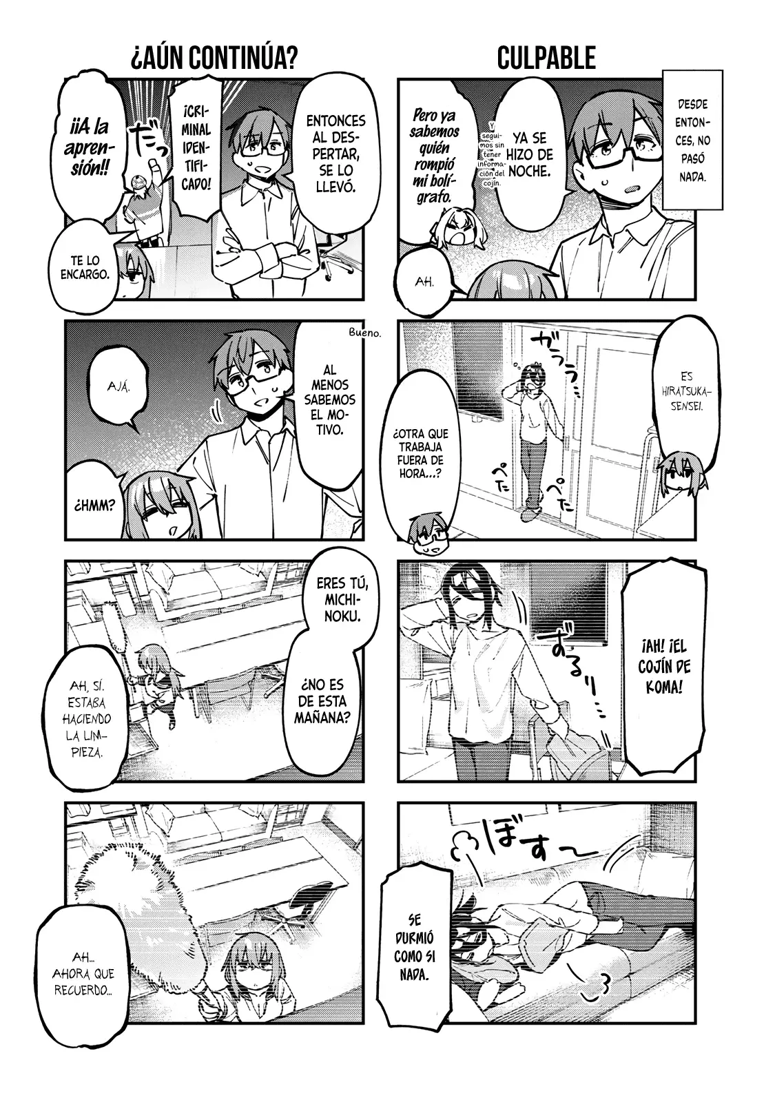 Seitokai ni mo Ana wa Aru! Capitulo 111: Espiemos al consejo estudiantil página 7