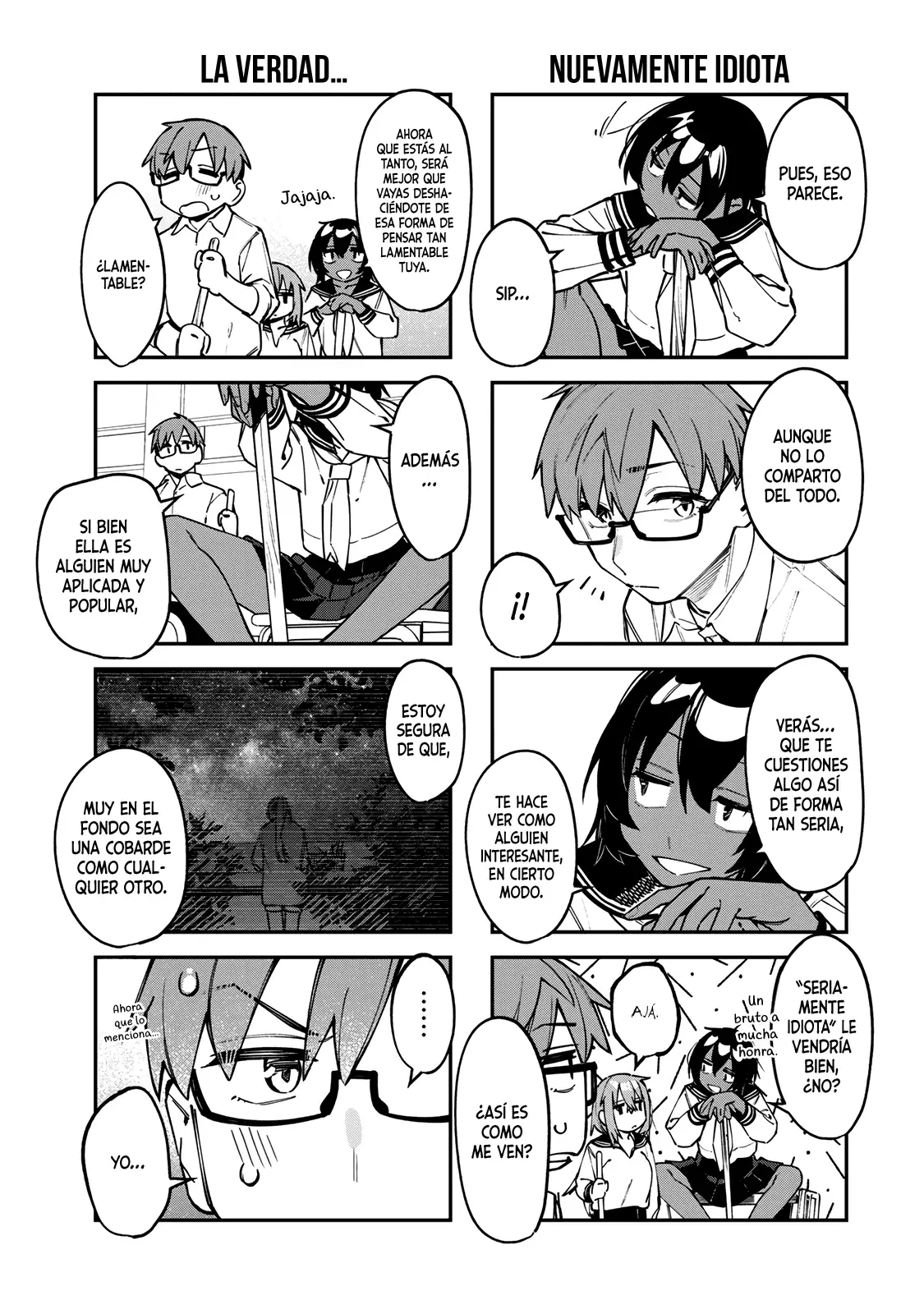 Seitokai ni mo Ana wa Aru! Capitulo 112: Par de cobardes página 6