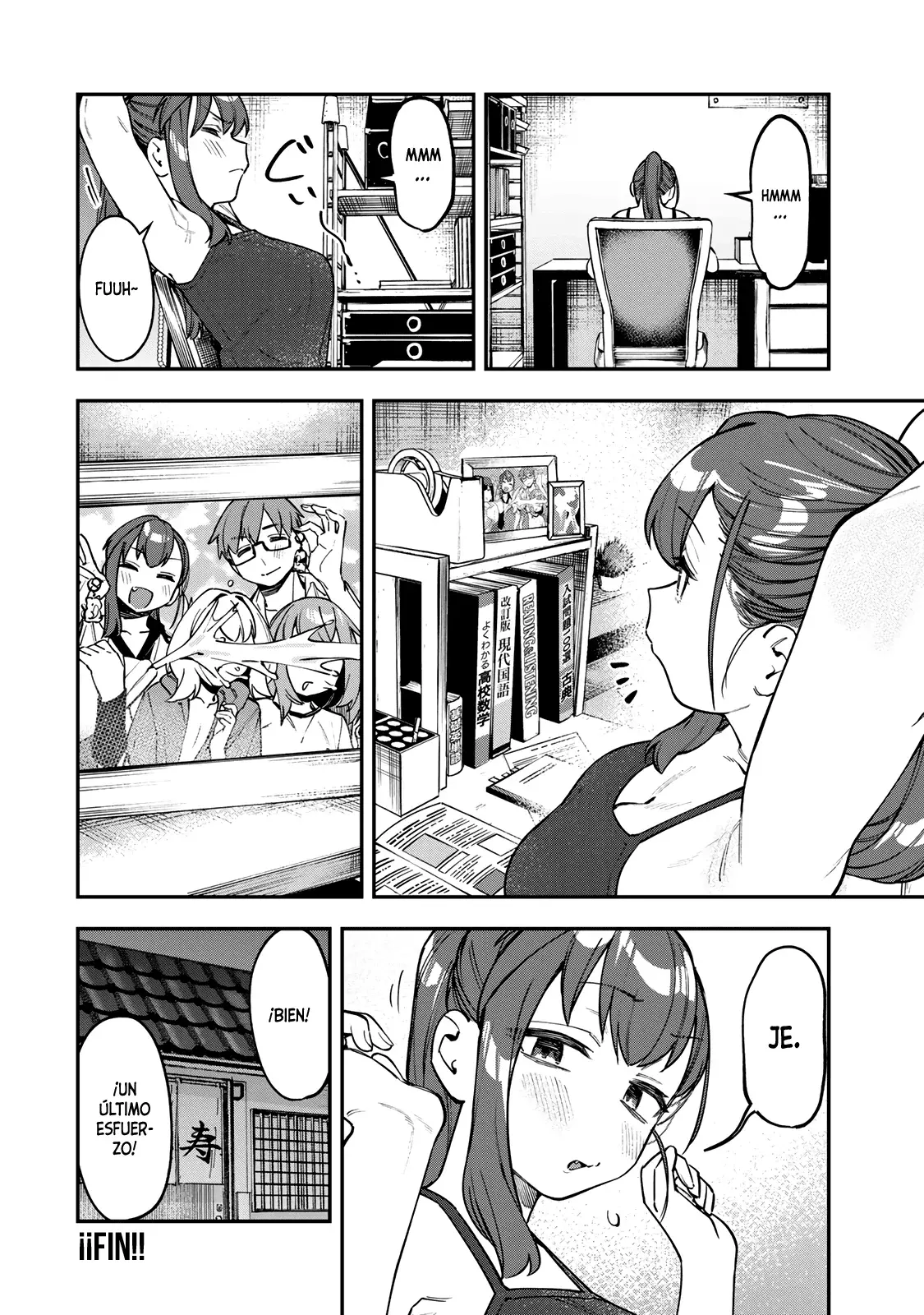 Seitokai ni mo Ana wa Aru! Capitulo 112: Par de cobardes página 9