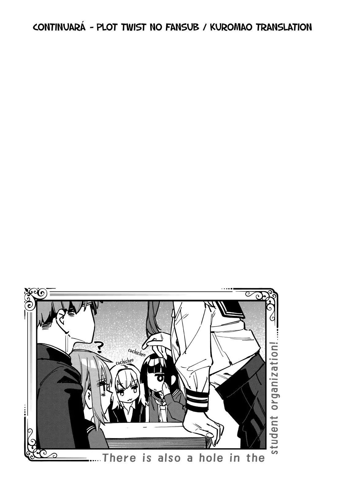 Seitokai ni mo Ana wa Aru! Capitulo 115: El diario de observación de los amigos de Arisu página 10