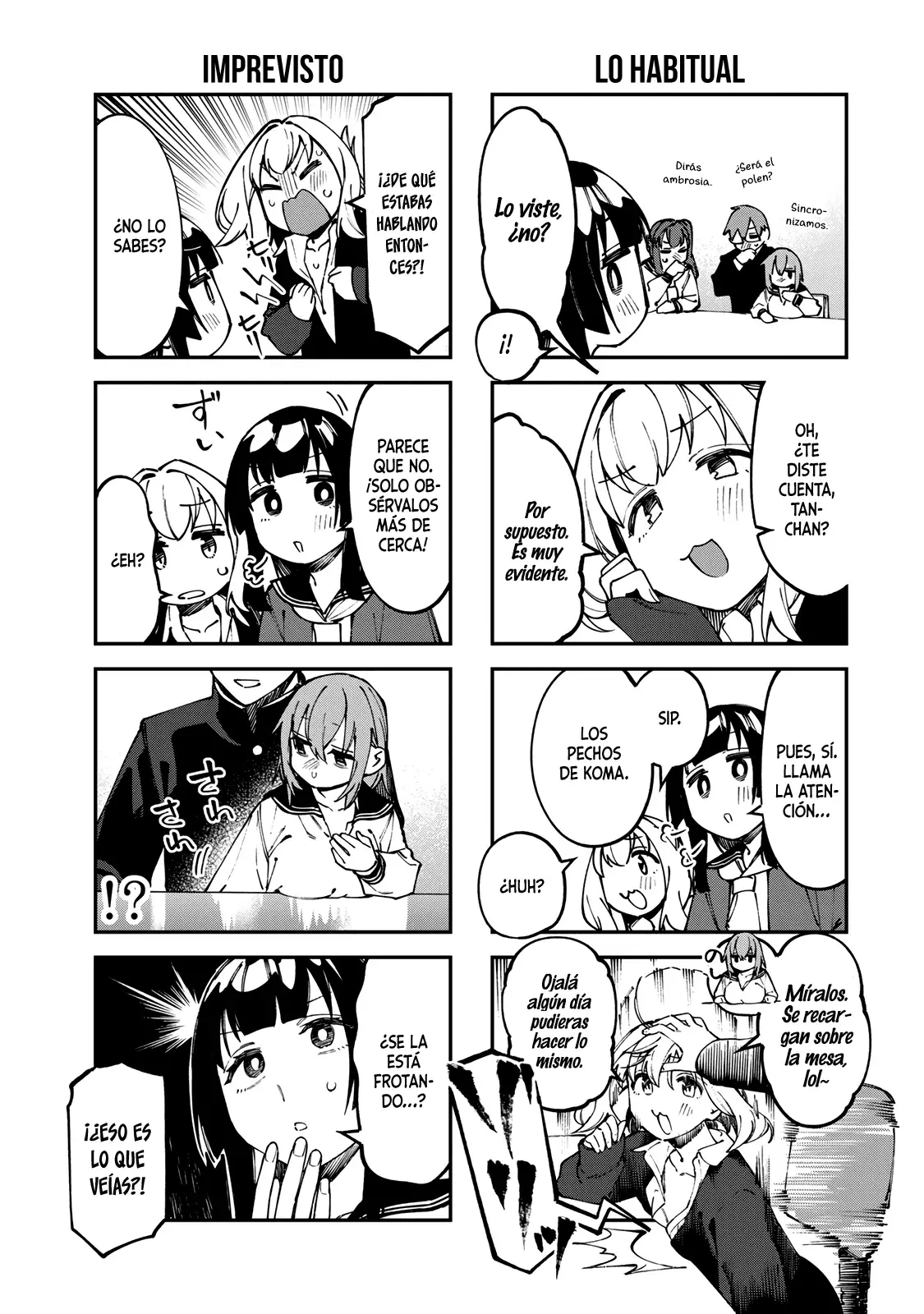 Seitokai ni mo Ana wa Aru! Capitulo 115: El diario de observación de los amigos de Arisu página 4