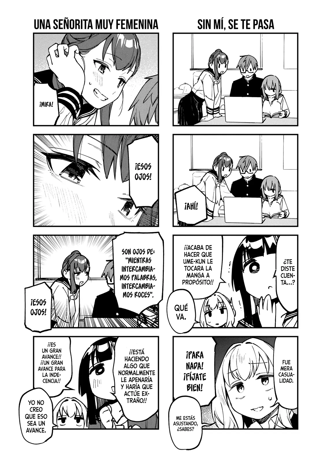 Seitokai ni mo Ana wa Aru! Capitulo 115: El diario de observación de los amigos de Arisu página 6