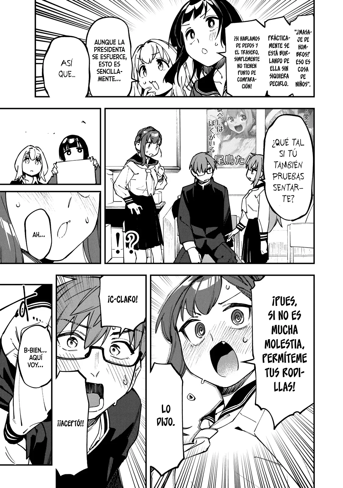 Seitokai ni mo Ana wa Aru! Capitulo 115: El diario de observación de los amigos de Arisu página 8