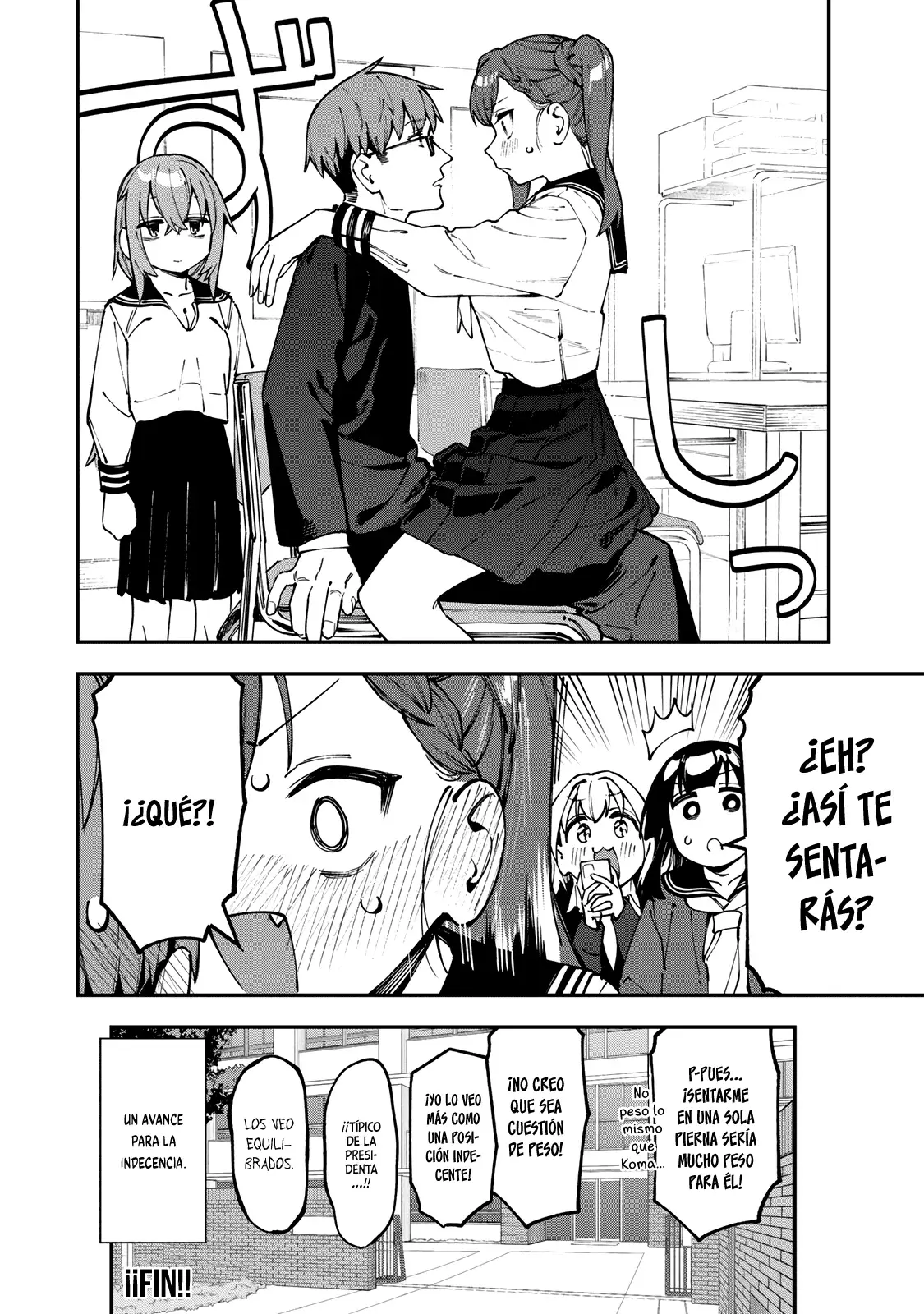 Seitokai ni mo Ana wa Aru! Capitulo 115: El diario de observación de los amigos de Arisu página 9