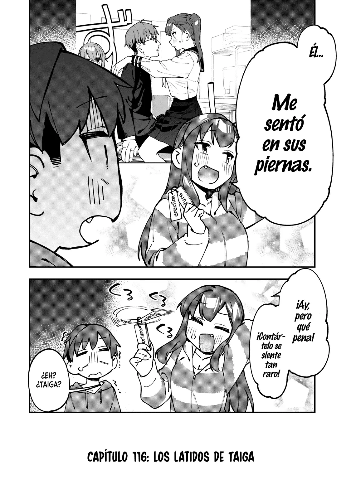 Seitokai ni mo Ana wa Aru! Capitulo 116: Los latidos de Taiga página 3