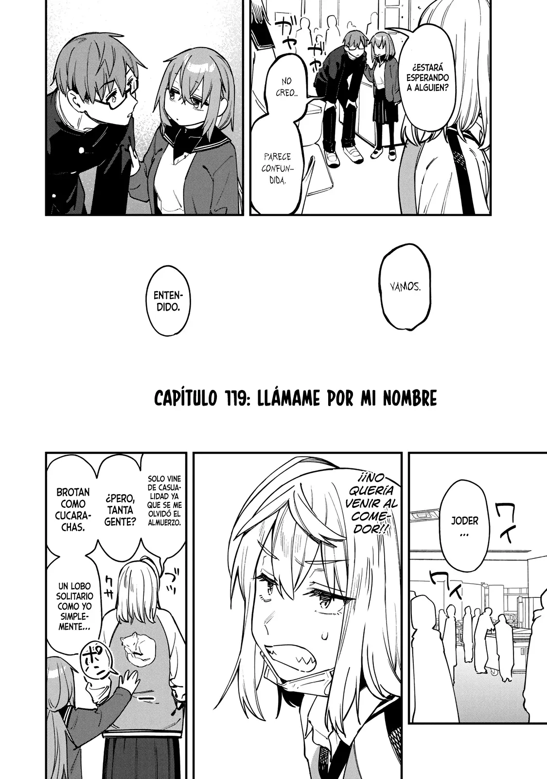 Seitokai ni mo Ana wa Aru! Capitulo 119: Llámame por mi nombre página 3