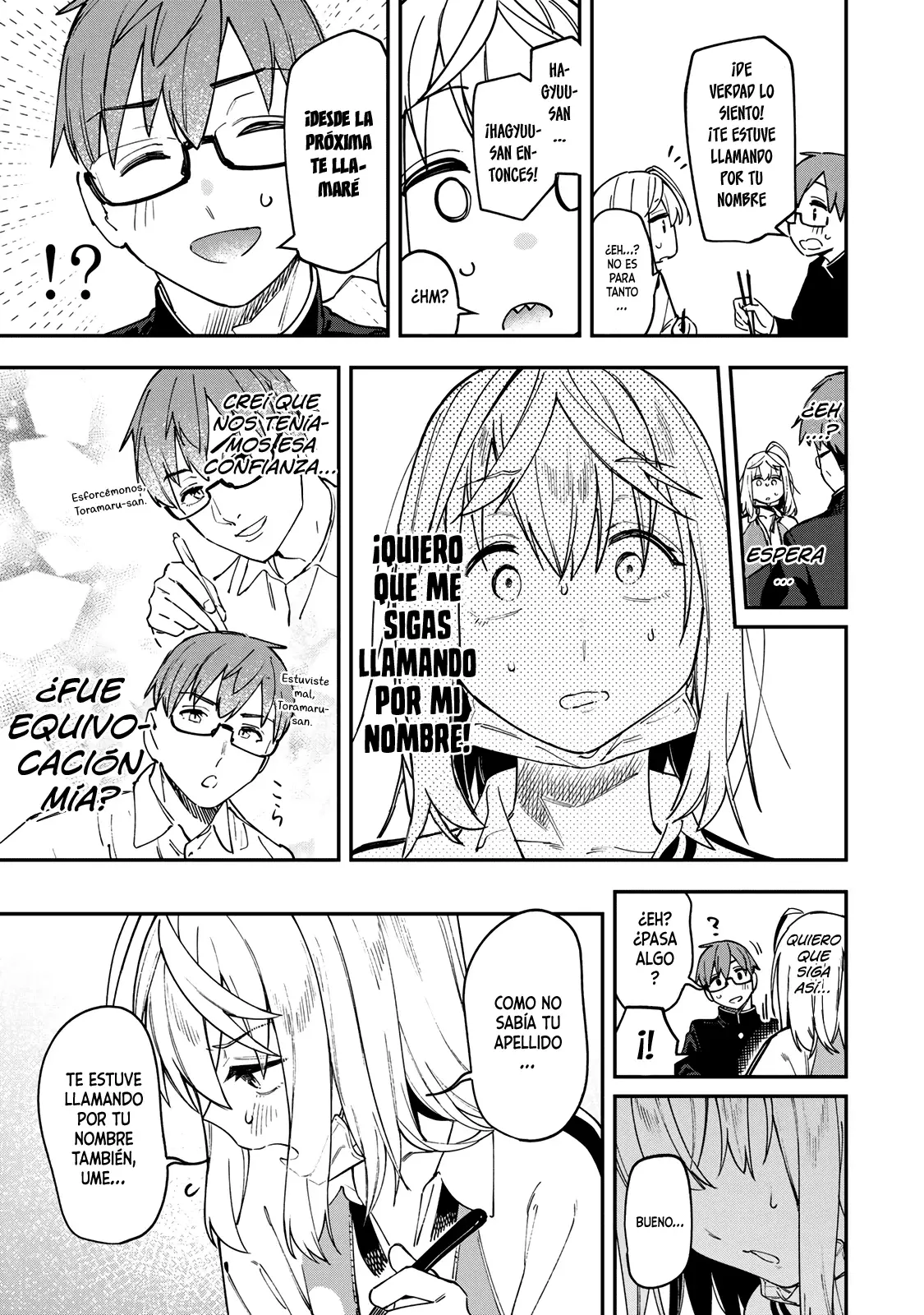 Seitokai ni mo Ana wa Aru! Capitulo 119: Llámame por mi nombre página 8