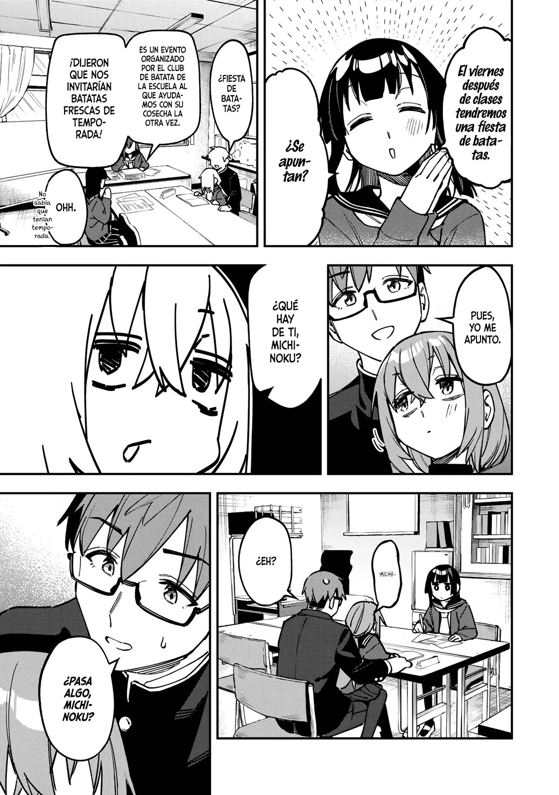 Seitokai ni mo Ana wa Aru! Capitulo 121: Dímelo a mí también página 6