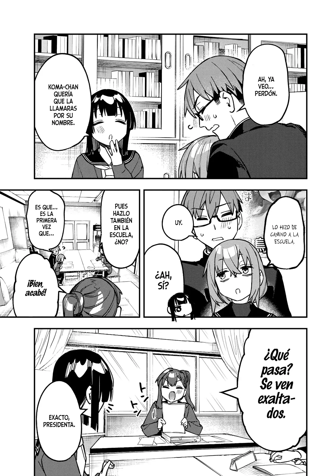 Seitokai ni mo Ana wa Aru! Capitulo 121: Dímelo a mí también página 8