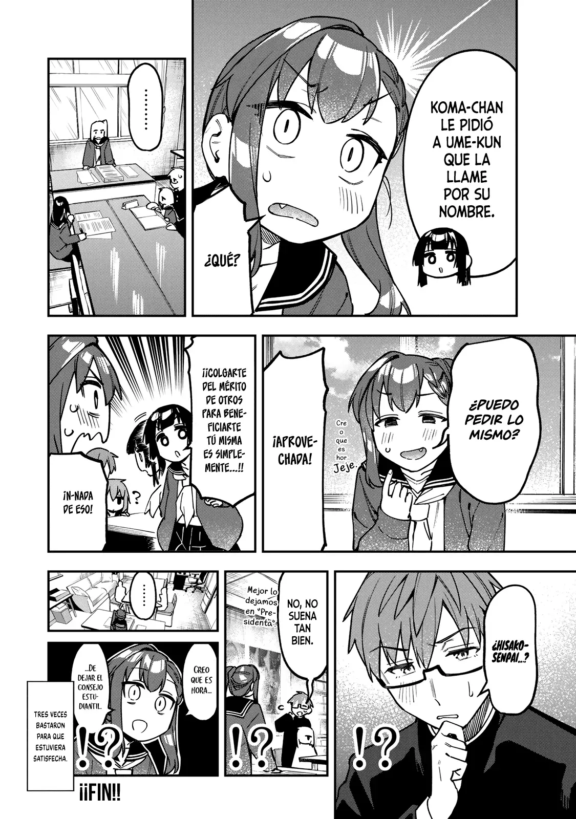 Seitokai ni mo Ana wa Aru! Capitulo 121: Dímelo a mí también página 9