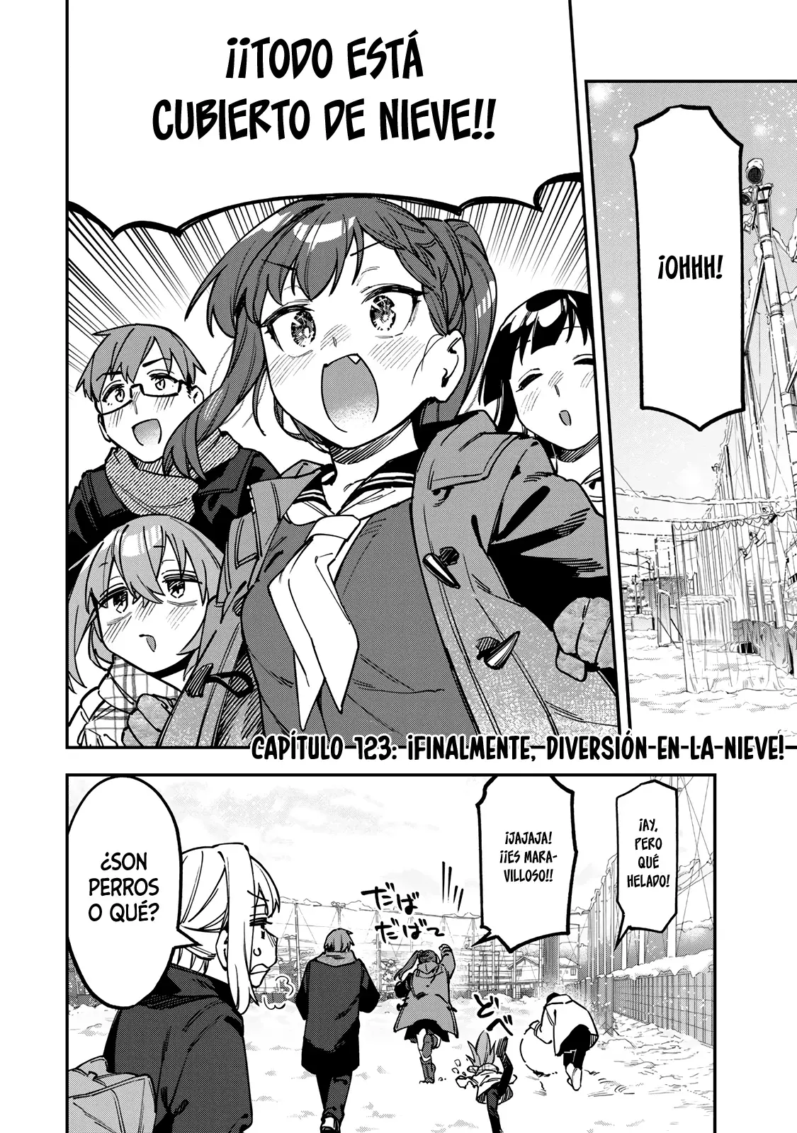 Seitokai ni mo Ana wa Aru! Capitulo 123: ¡Finalmente, diversión en la nieve! página 3