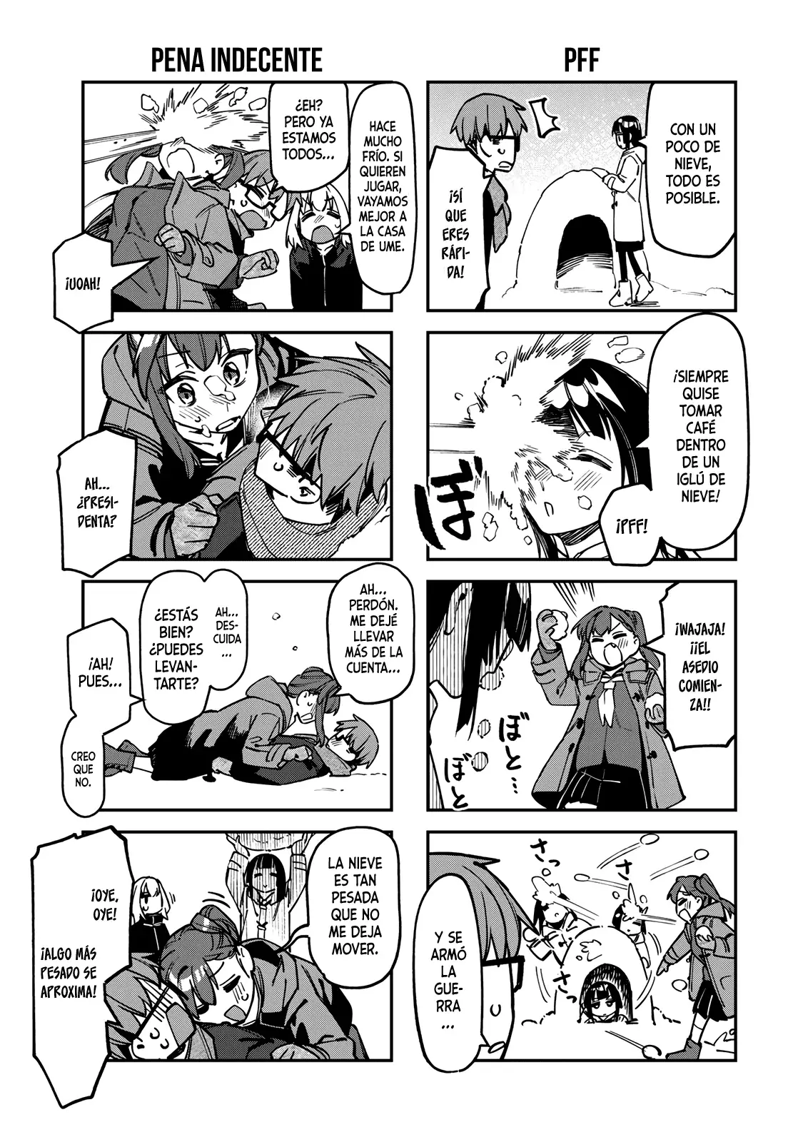 Seitokai ni mo Ana wa Aru! Capitulo 123: ¡Finalmente, diversión en la nieve! página 4