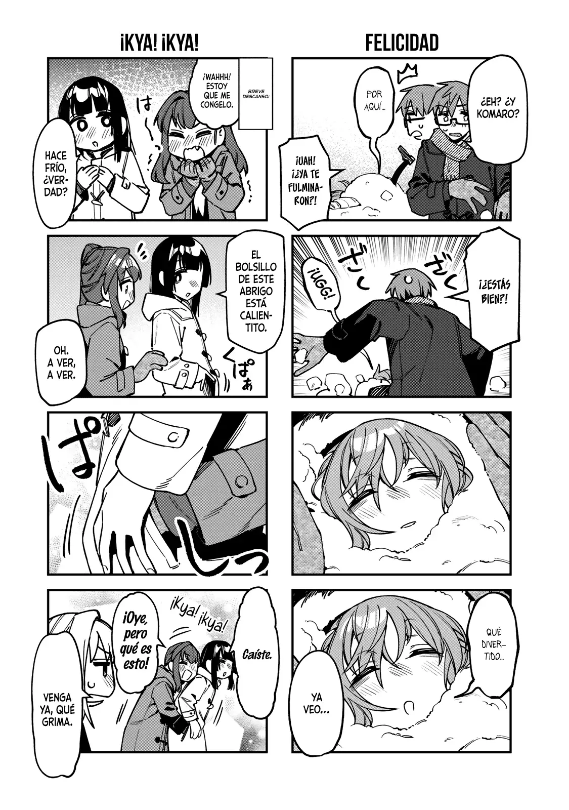 Seitokai ni mo Ana wa Aru! Capitulo 123: ¡Finalmente, diversión en la nieve! página 5