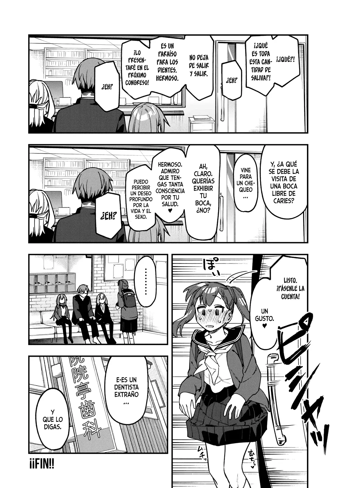 Seitokai ni mo Ana wa Aru! Capitulo 124: ¡Dele, señor dentista! página 10