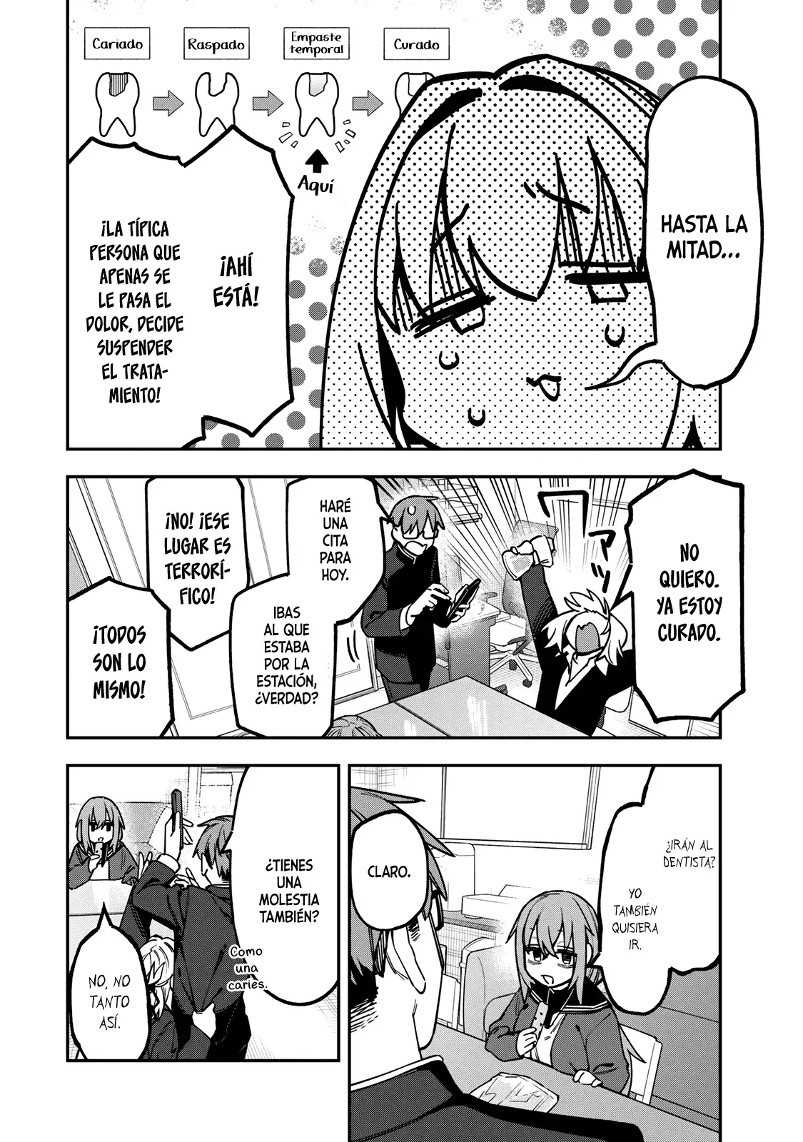 Seitokai ni mo Ana wa Aru! Capitulo 124: ¡Dele, señor dentista! página 4