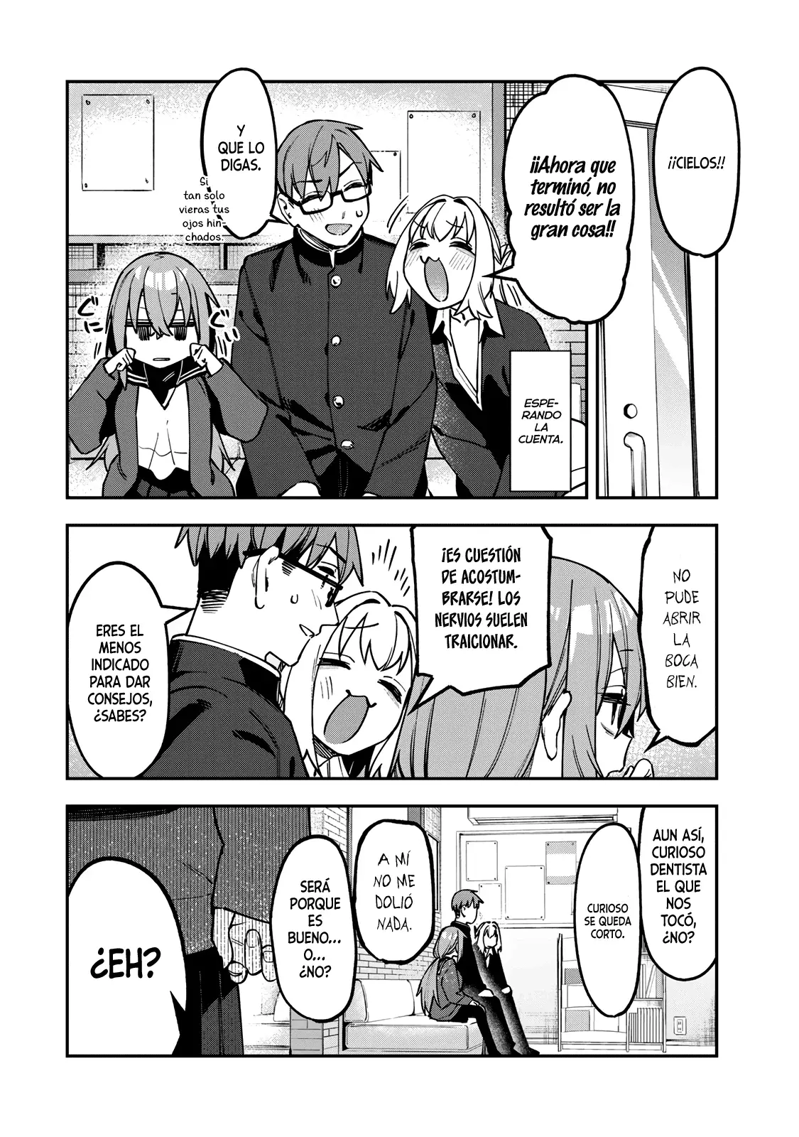 Seitokai ni mo Ana wa Aru! Capitulo 124: ¡Dele, señor dentista! página 8