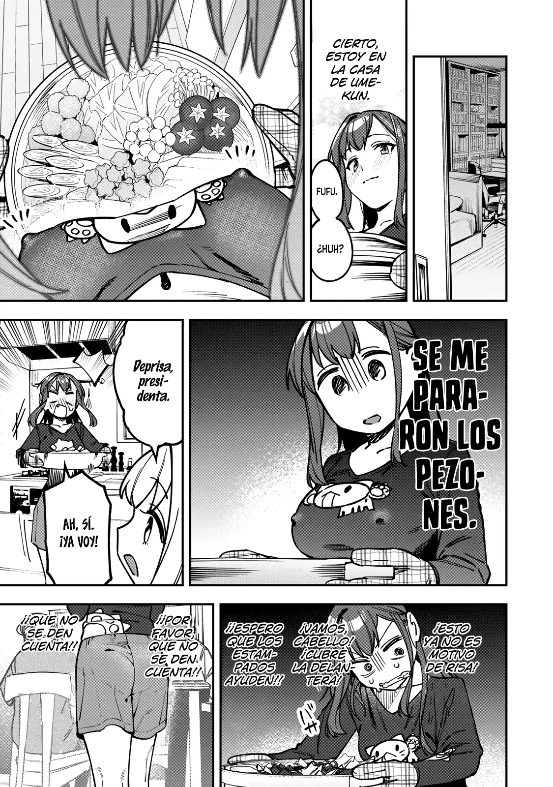 Seitokai ni mo Ana wa Aru! Capitulo 126: ¡Fiesta de nabe emocionante! página 8