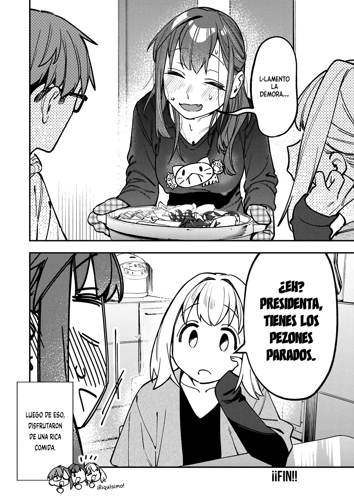 Seitokai ni mo Ana wa Aru! Capitulo 126: ¡Fiesta de nabe emocionante! página 9