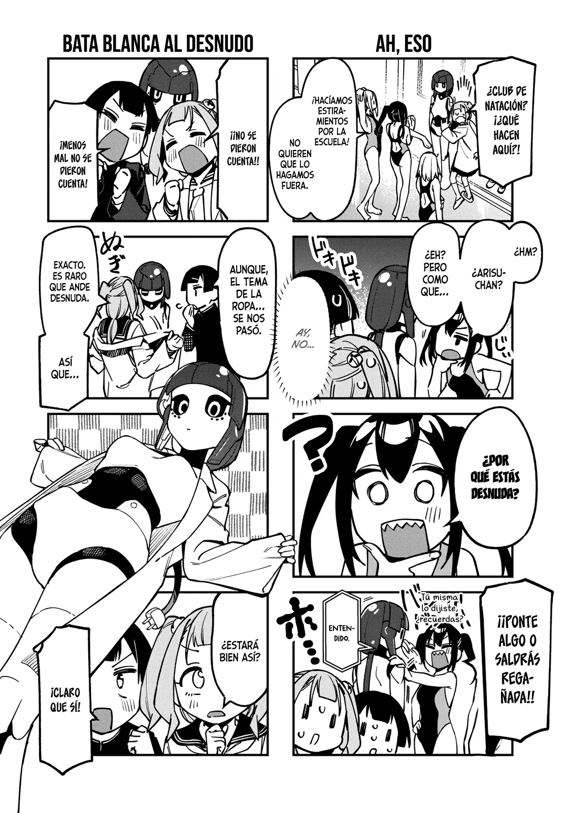 Seitokai ni mo Ana wa Aru! Capitulo 127: ¡El nacimiento explosivo de Mecha-Arisu! página 5