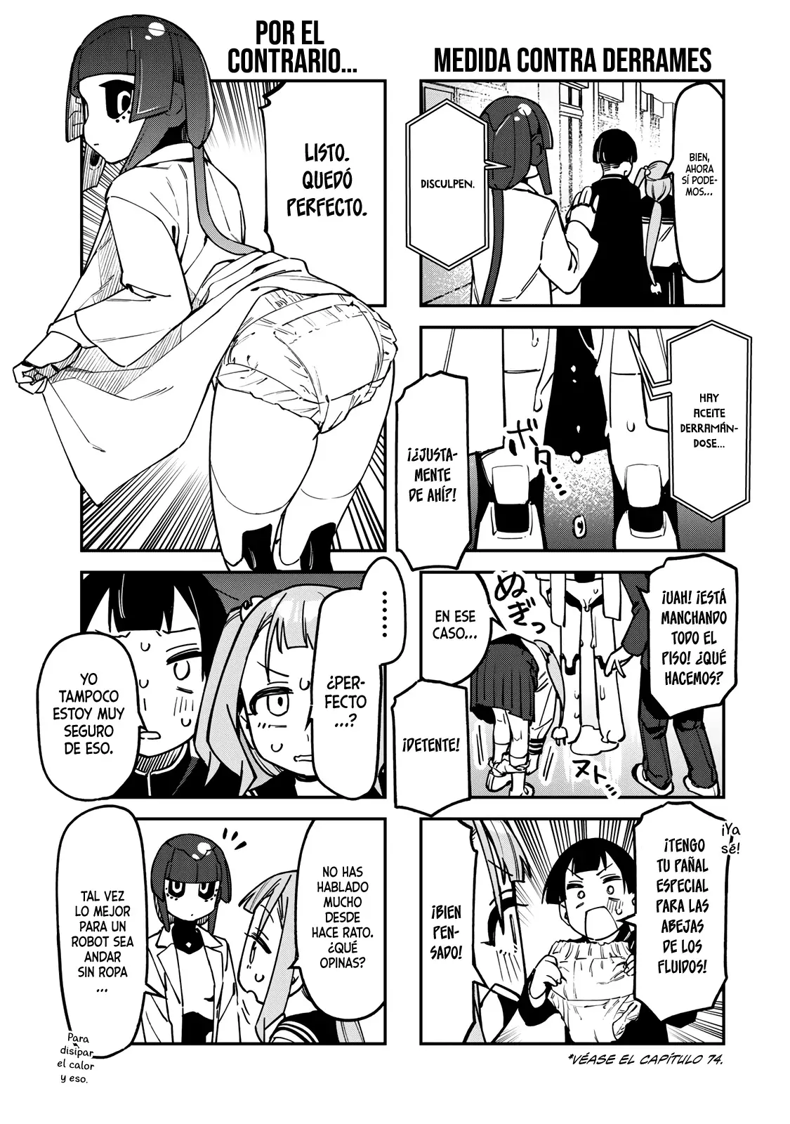 Seitokai ni mo Ana wa Aru! Capitulo 127: ¡El nacimiento explosivo de Mecha-Arisu! página 6