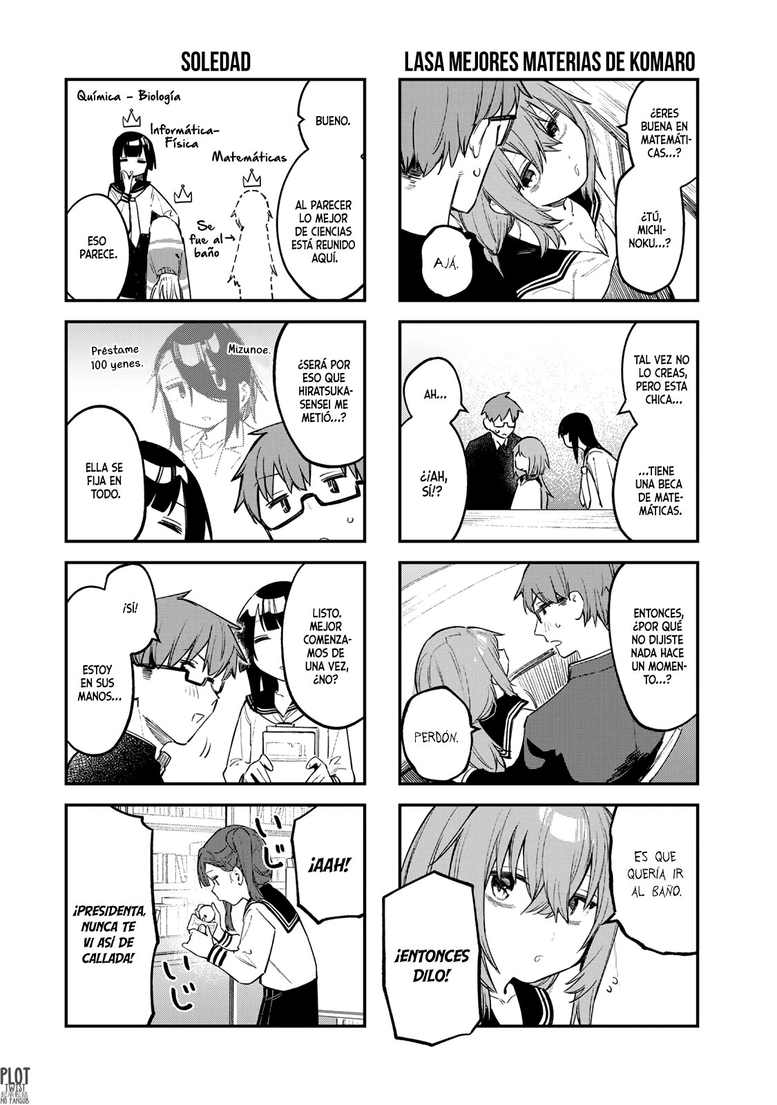 Seitokai ni mo Ana wa Aru! Capitulo 13: ¡Estudiemos todos! página 7