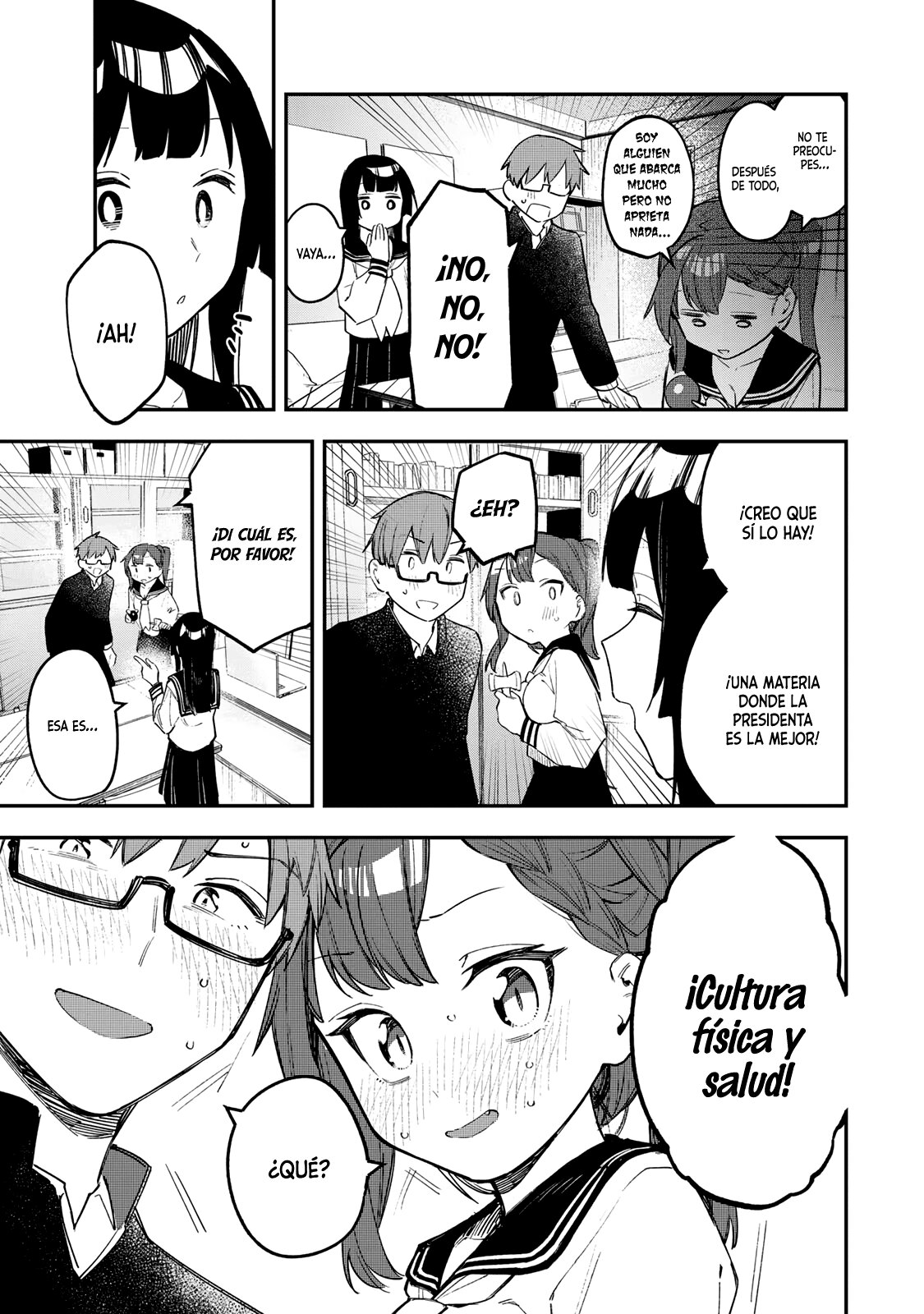 Seitokai ni mo Ana wa Aru! Capitulo 13: ¡Estudiemos todos! página 8