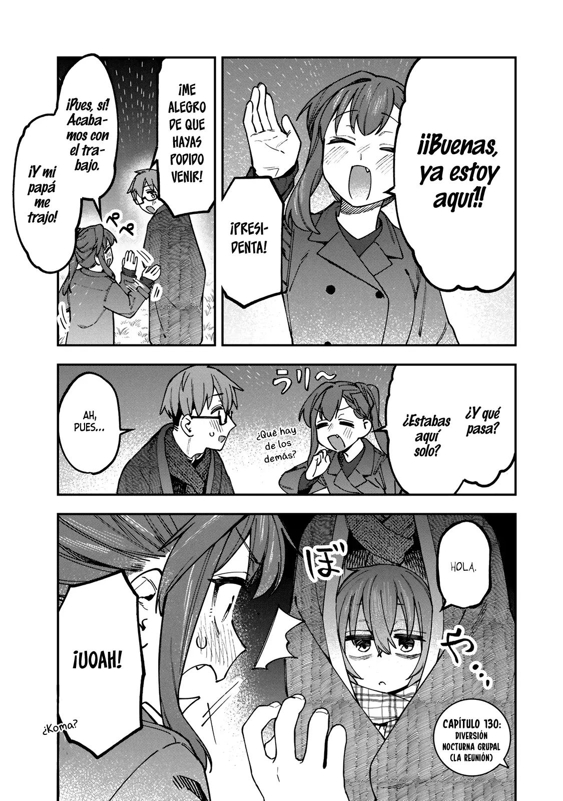 Seitokai ni mo Ana wa Aru! Capitulo 130: Diversión nocturna grupal 3 página 2