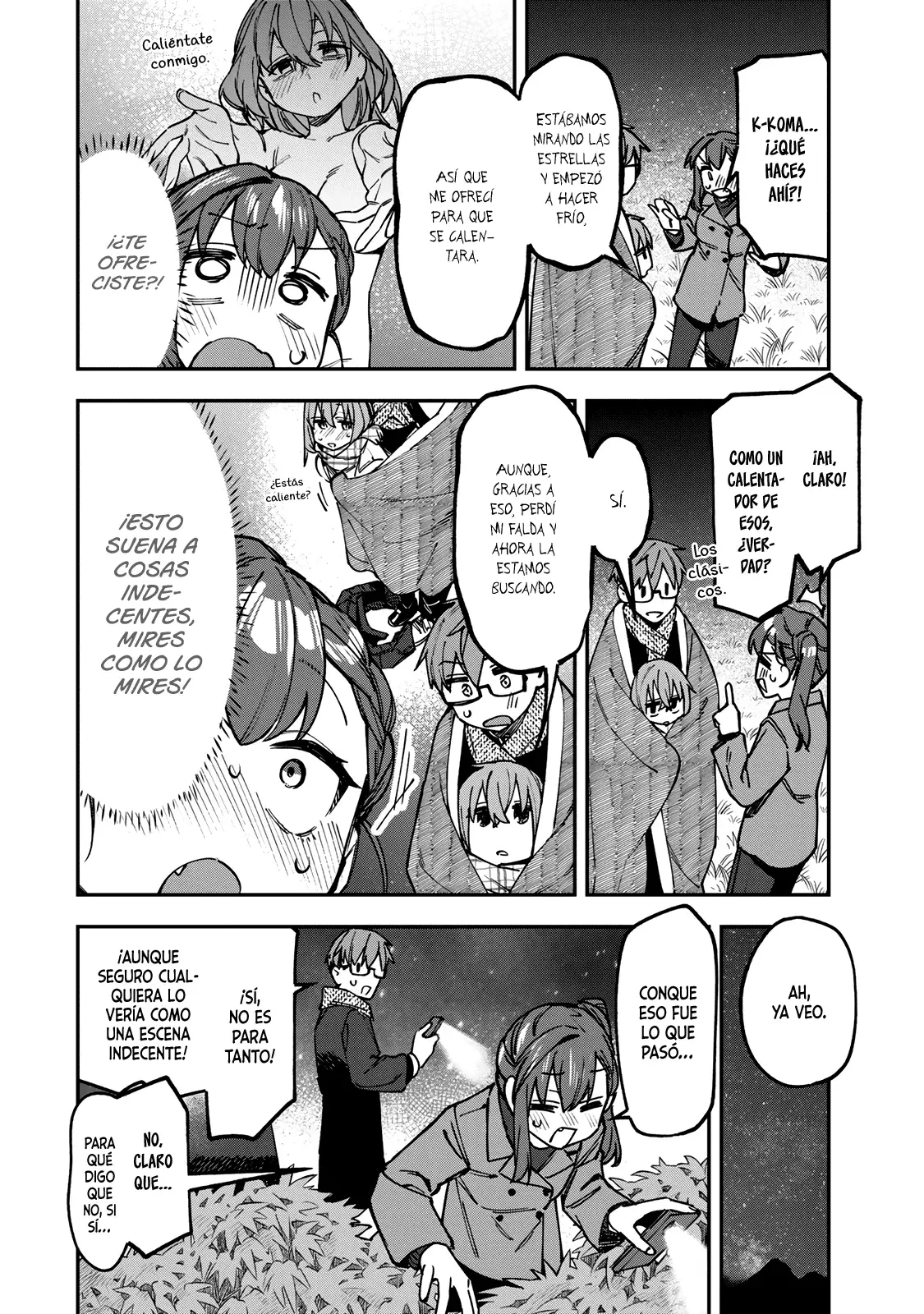 Seitokai ni mo Ana wa Aru! Capitulo 130: Diversión nocturna grupal 3 página 3
