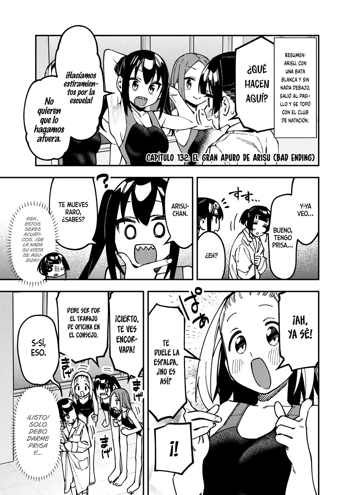 Seitokai ni mo Ana wa Aru! Capitulo 132: El gran apuro de Arisu (Bad Ending) página 2