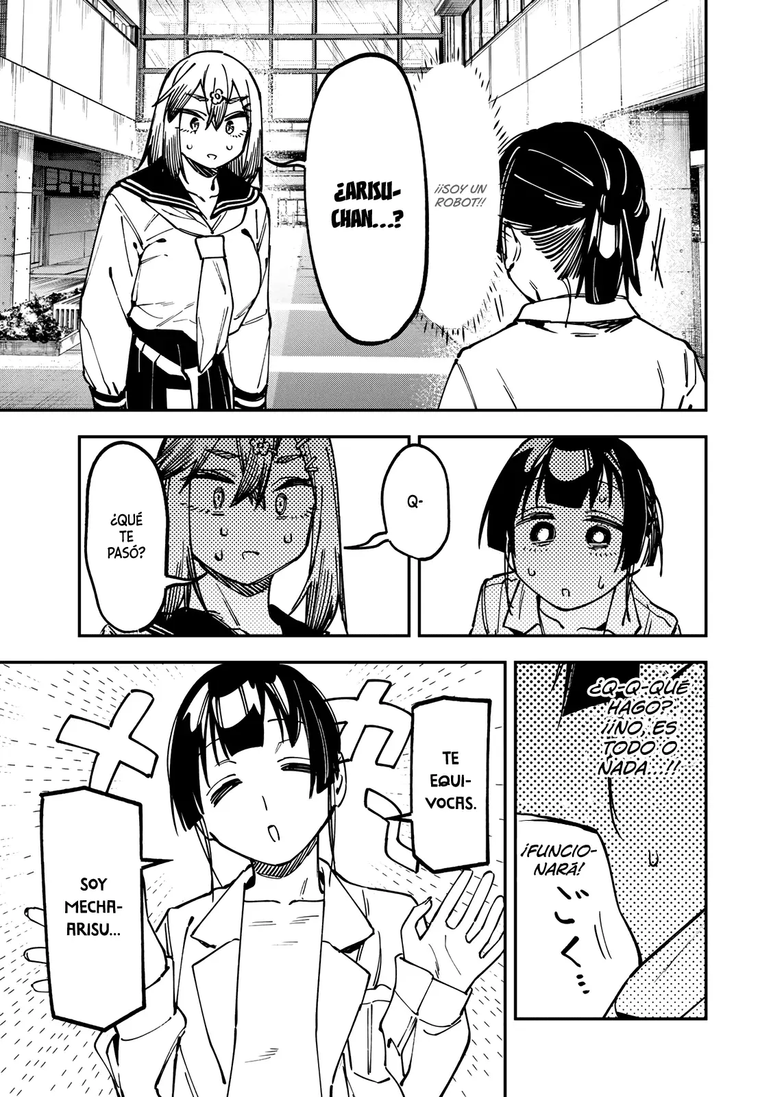 Seitokai ni mo Ana wa Aru! Capitulo 132: El gran apuro de Arisu (Bad Ending) página 8