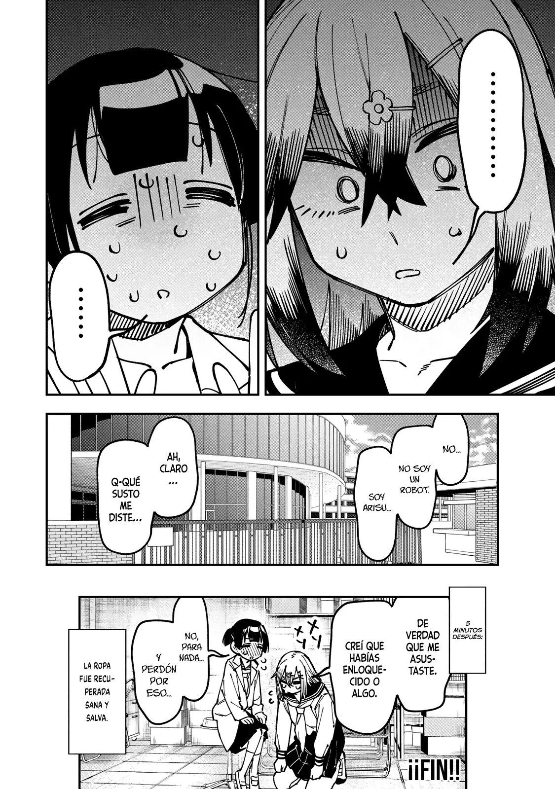 Seitokai ni mo Ana wa Aru! Capitulo 132: El gran apuro de Arisu (Bad Ending) página 9