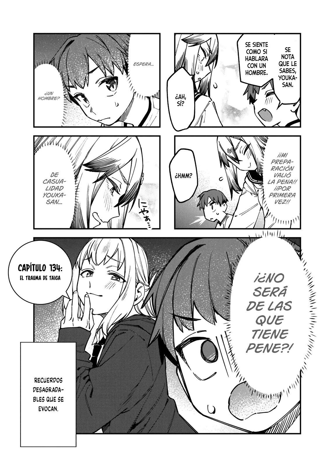Seitokai ni mo Ana wa Aru! Capitulo 134: El trauma de Taiga página 4
