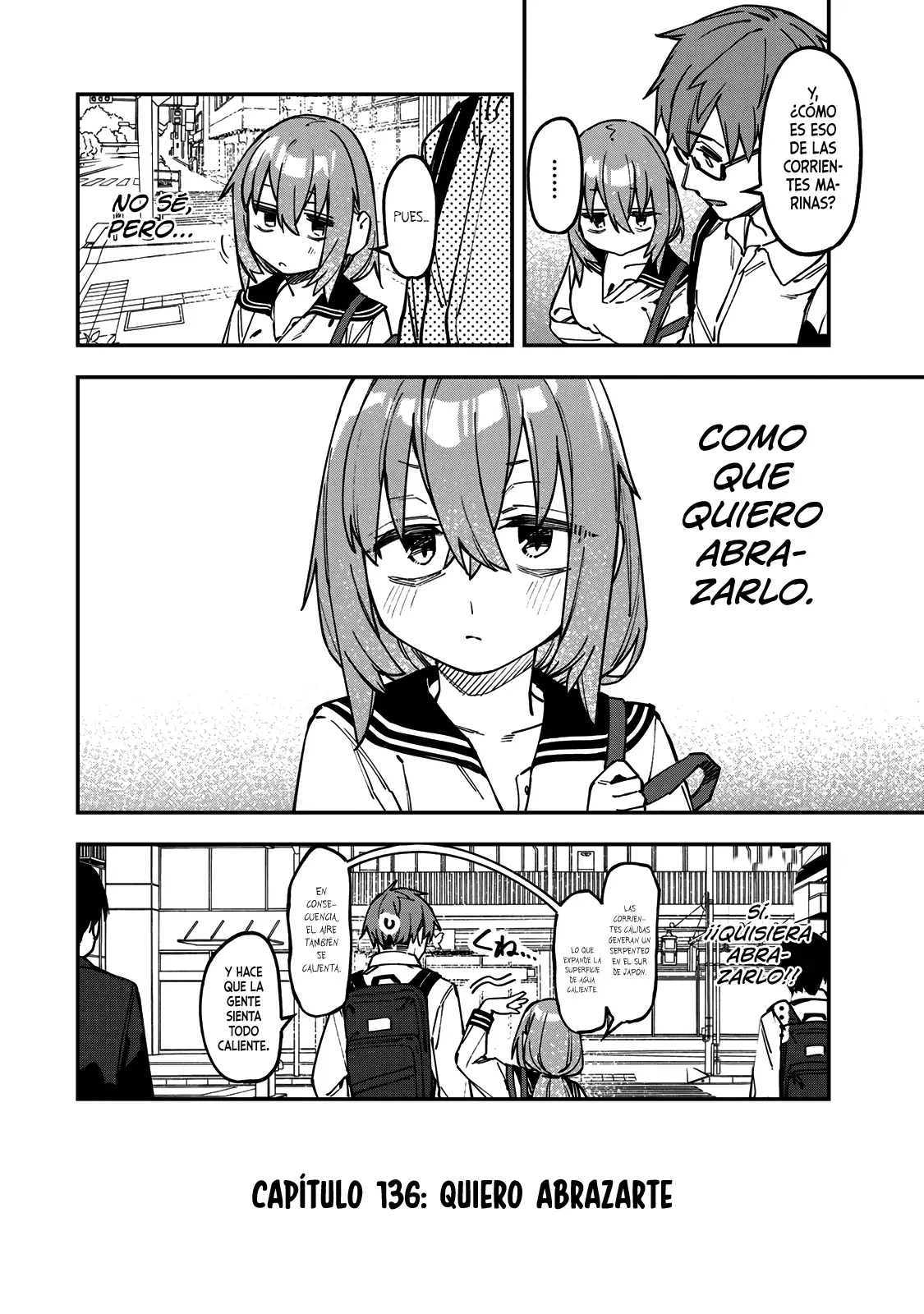 Seitokai ni mo Ana wa Aru! Capitulo 136: Quiero abrazarte página 3
