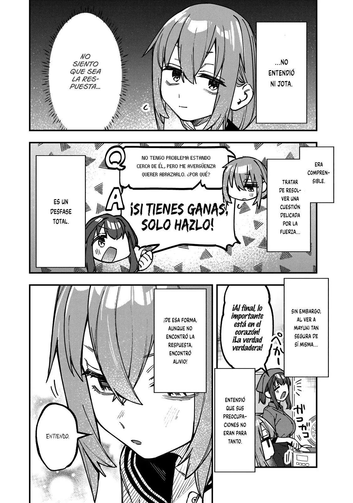 Seitokai ni mo Ana wa Aru! Capitulo 136: Quiero abrazarte página 7