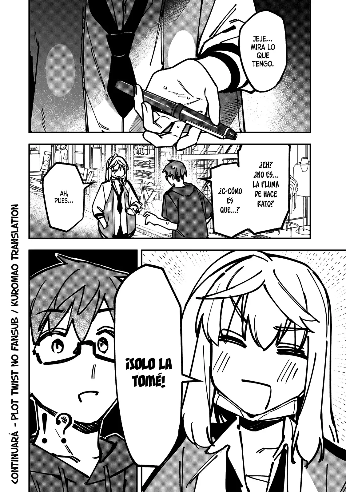 Seitokai ni mo Ana wa Aru! Capitulo 137: El fallo de Toramaru 1 página 9